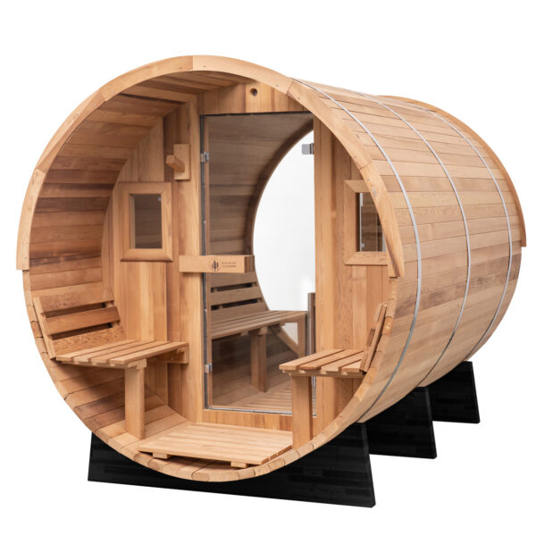 Panorama Sauna w/ Porch - 6 Person